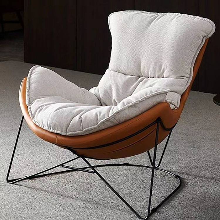 Modern Velvet Seat Luxury Stainless Steel Frame Living Room Chair With Leisure Style Arm Chair Living Room